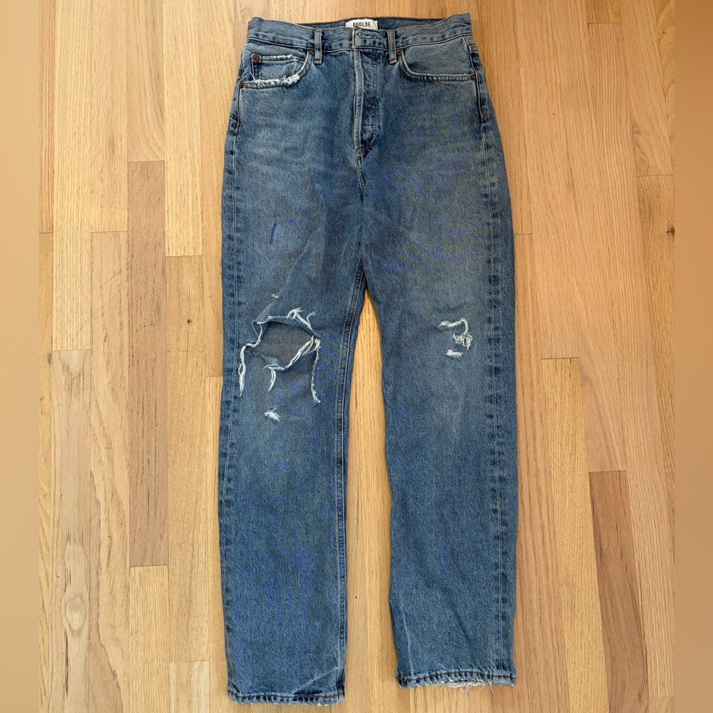 Agolde Classic Blue Jeans